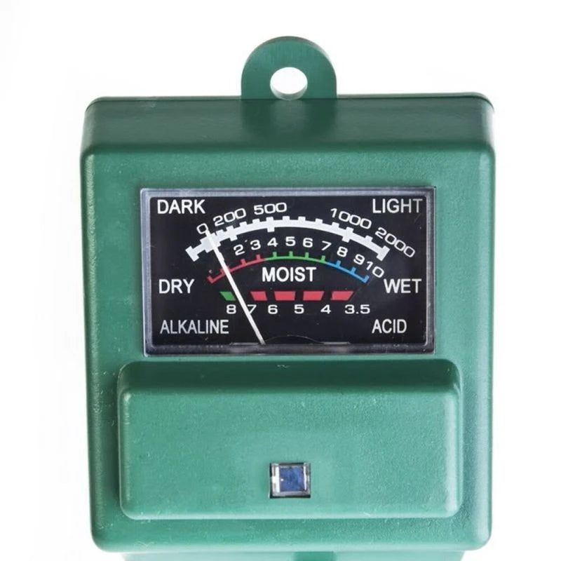 Tester pentru sol 3 in 1,PH,umiditate,lumina ,2 sonde , H=29.3cm