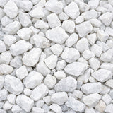 Piatră decorativă marmurâ albă THASSOS 20-40mm, sac 40kg