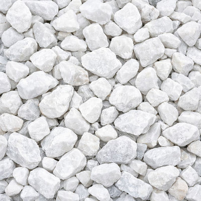 Piatră decorativă marmurâ albă THASSOS 20-40mm, sac 40kg