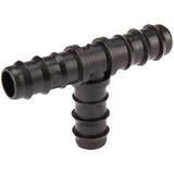 Teu conector stut egal tub picurare 16x16x16mm pentru sisteme de irigatii