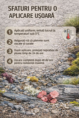 Agent de fixare pentru pietrisul decorativ, bidon 10 litri