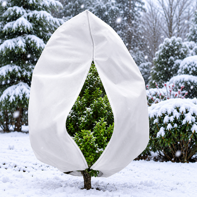 Husa protectie pentru plante iarna cu fermoar L=1.8M, l=2m