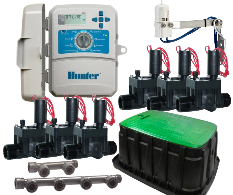 Kit irigare 6 zone – programator HUNTER X2