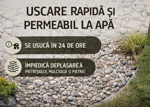 Agent de fixare pentru pietrisul decorativ, bidon 10 litri