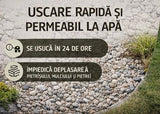 Agent de fixare pentru pietrisul decorativ, bidon 10 litri