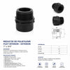 Reductie inversa FI-FE 1" x 3/4"