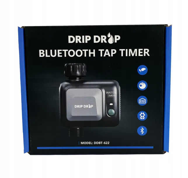 Controler irigații Bluetooth pe baterie DripDrop – Programator robinet 1 zonă