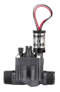Electrovana Hunter PGV 101MMB DC filet exterior 1", control debit, 9V